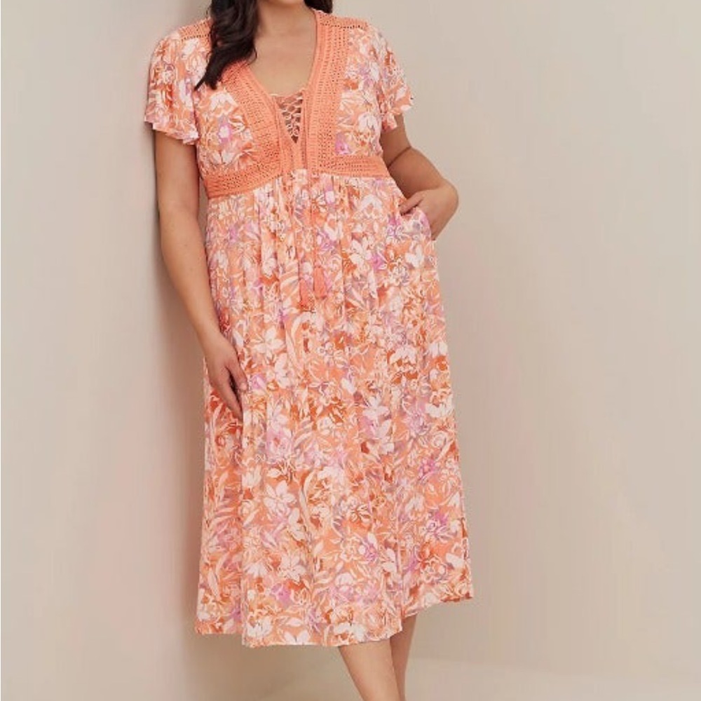 NEW Torrid floral dress-  FINAL CLEAR OUT